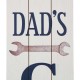 Glitzhome 42"H Double Sided Wooden Porch Decor Mother's Day and Father's Day