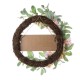 Glitzhome 22"D Mother's Day Floral Wreath