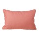 Glitzhome 18"L Faux Burlap Happy Mother's Day Floral Pillow