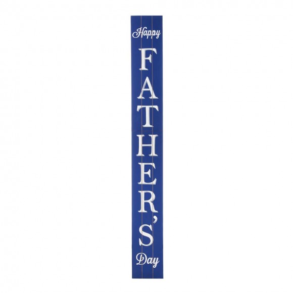 Glitzhome 60"H Father's Day Wooden Porch Sign