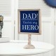 Glitzhome 11.5"H Father's Day Wooden Table Decor