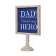 Glitzhome 11.5"H Father's Day Wooden Table Decor