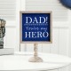 Glitzhome 11.5"H Father's Day Wooden Table Decor