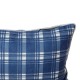 Glitzhome 18"L Faux Burlap Happy Father's Day Pillow