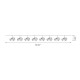 Glitzhome 72"L Valentine's Day Matal Truck Garland