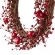Glitzhome 18"D Valentine's Day Berry Wreath
