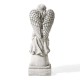 Glitzhome 31.25"H MGO Angel Garden Statue with a Birdbath