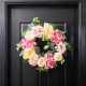 Glitzhome 22"D Artificial Peony and Hydrangea Wreath