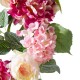 Glitzhome 22"D Artificial Peony and Hydrangea Wreath