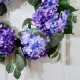 Glitzhome 22"D Artificial Hydrangea Wreath