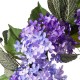 Glitzhome 22"D Artificial Hydrangea Wreath