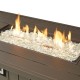 Elm PLUS 48"W 30000-BTU Tan Aluminum Propane Fire Pit Table with Polyester Cover