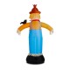 Glitzhome 9FT Lighted Inflatable Scarecrow Décor