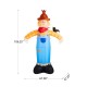 Glitzhome 9FT Lighted Inflatable Scarecrow Décor
