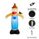 Glitzhome 9FT Lighted Inflatable Scarecrow Décor