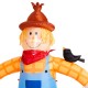 Glitzhome 9FT Lighted Inflatable Scarecrow Décor