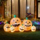 Glitzhome Lighted Inflatable Jack-O-Lantern Pumpkins Decor