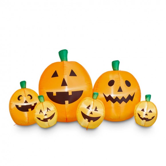 Glitzhome Lighted Inflatable Jack-O-Lantern Pumpkins Decor