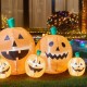 Glitzhome Lighted Inflatable Jack-O-Lantern Pumpkins Decor