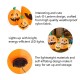 Glitzhome Lighted Inflatable Jack-O-Lantern Pumpkins Decor