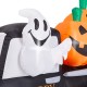 Glitzhome Lighted Inflatable Truck with Jack-O-Lantern Pumpkins Decor