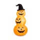 Glitzhome 8ft Lighted Inflatable Stacked Jack-O-Lantern Pumpkins Decor