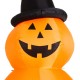 Glitzhome 8ft Lighted Inflatable Stacked Jack-O-Lantern Pumpkins Decor