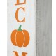 Glitzhome 30"H Fall and Thanksgiving Double Sided Washed White Wooden Box Shaped Porch Sign