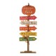 Glitzhome 42.5"H Fall Wooden Pumpkin Patch Porch Sign