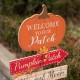 Glitzhome 42.5"H Fall Wooden Pumpkin Patch Porch Sign