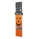 Glitzhome 36"H Halloween and Fall Double Sided Wooden Scarecrow/Pumpkin Porch Decor