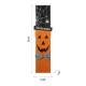 Glitzhome 36"H Halloween and Fall Double Sided Wooden Scarecrow/Pumpkin Porch Decor