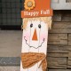 Glitzhome 36"H Halloween and Fall Double Sided Wooden Scarecrow/Pumpkin Porch Decor