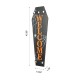 Glitzhome 42"H Halloween Wooden Welcome Coffin Porch Decor