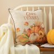 Glitzhome 18"L X 18"W Thanksgiving Embroidered Pillow