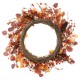 Glitzhome 22"D Fall Eucalyptus Berry Wreath