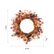 Glitzhome 22"D Fall Eucalyptus Berry Wreath