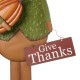 Glitzhome 36"H Thanksgiving Metal Turkey Yard Stake, Standing Decor or Hanging Decor (Three function)