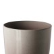 Glitzhome Set of 2 Oversized Eco-Friendly PE Sand Beige Faux Ceramic Tall Pot Planter