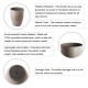 Glitzhome Set of 2 Oversized Eco-Friendly PE Sand Beige Faux Ceramic Tall Pot Planter