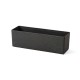 Glitzhome Set of 2 Oversized Eco- Friendly PE Oversized Faux Marble Rectangle Planter