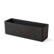 Glitzhome Set of 2 Oversized Eco- Friendly PE Oversized Faux Marble Rectangle Planter