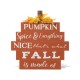 Glitzhome 12"H Fall Wooden Pumpkin Table Sign Decor