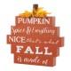 Glitzhome 12"H Fall Wooden Pumpkin Table Sign Decor