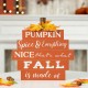 Glitzhome 12"H Fall Wooden Pumpkin Table Sign Decor