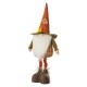 Glitzhome Fall Telescoped Fabric Gnome Standing Decor