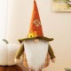 Glitzhome Fall Telescoped Fabric Gnome Standing Decor