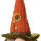 Glitzhome Set of 3 13"H Fall Fabric Gnome Decor