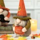 Glitzhome Set of 3 13"H Fall Fabric Gnome Decor