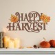 Glitzhome 23.75"L Metal "HAPPY HARVEST" Wall Decor